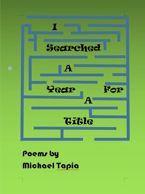 cover image of I Searched a Year for a Title